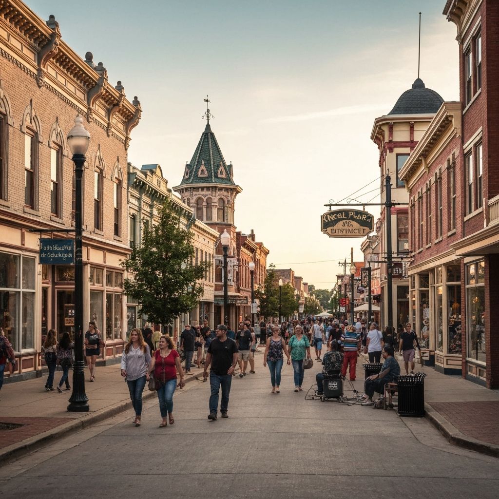 Fishers Indiana Nickel Plate District downtown area - property management guide