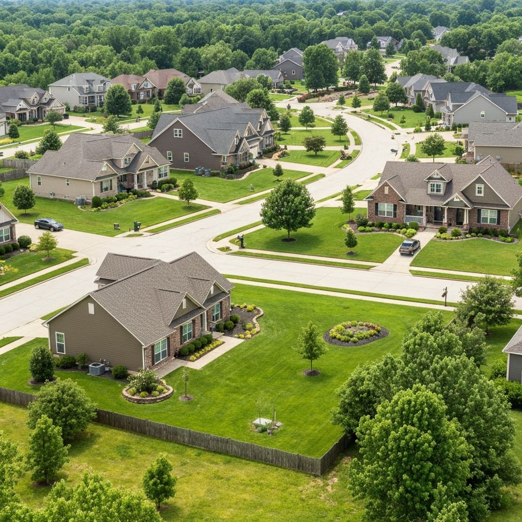 Mooresville Indiana suburban neighborhood homes - rental property guide