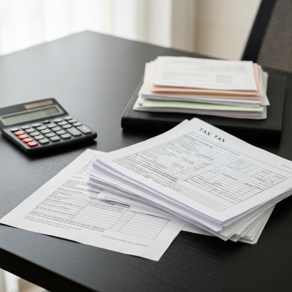 Tax deduction documentation